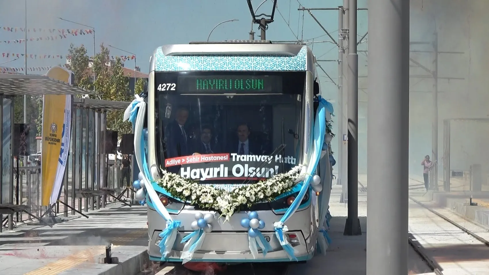 Konya'da raylı sistemde yeni dönem: Şehir Hastanesi'ne kesintisiz ulaşım başladı