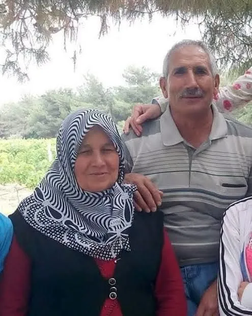 Aynı kazada eşini kaybeden Şerif Özdemir son yolculuğuna uğurlandı