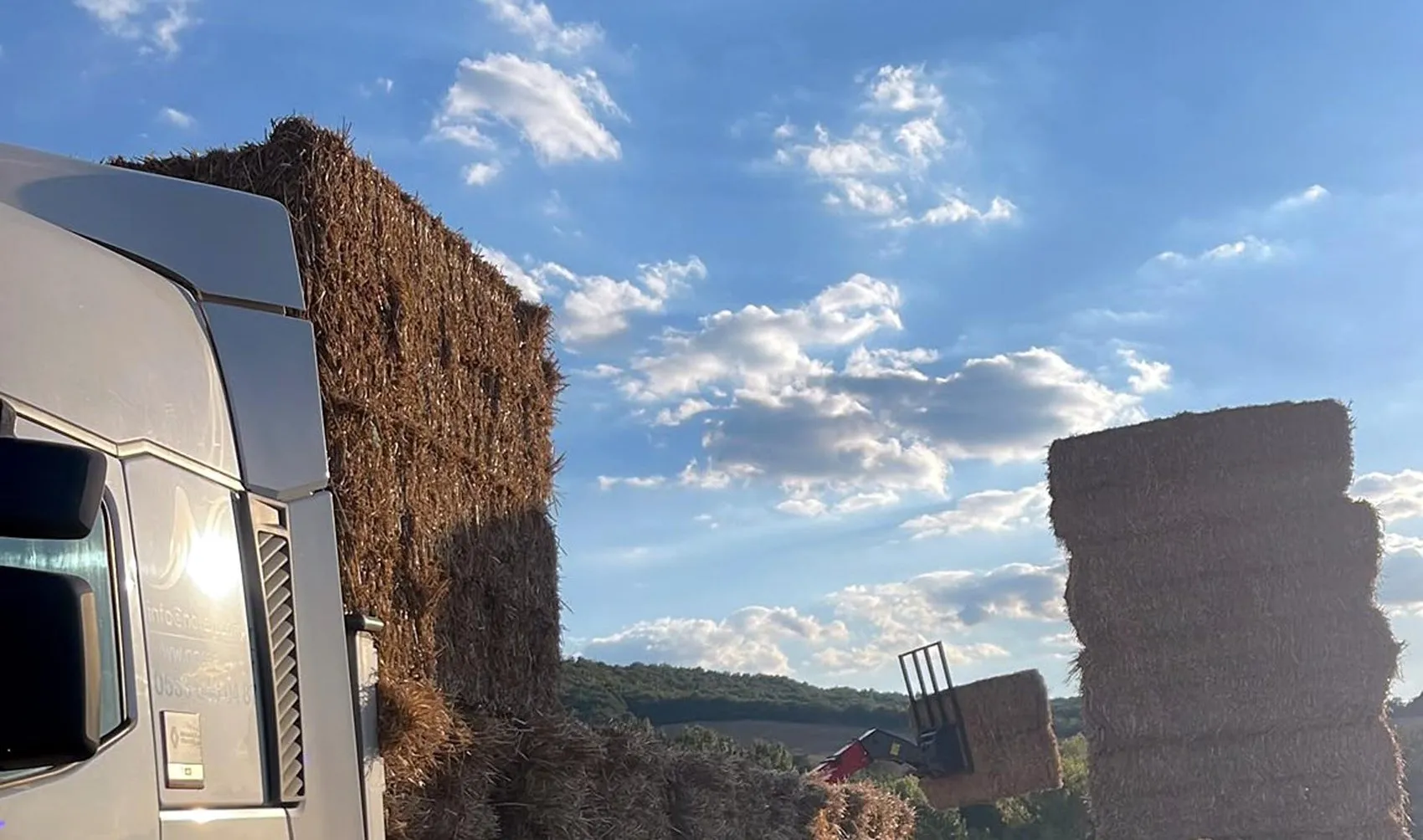 Tarlada korkunç kaza: Yarım tonluk saman balyaları altında can verdi