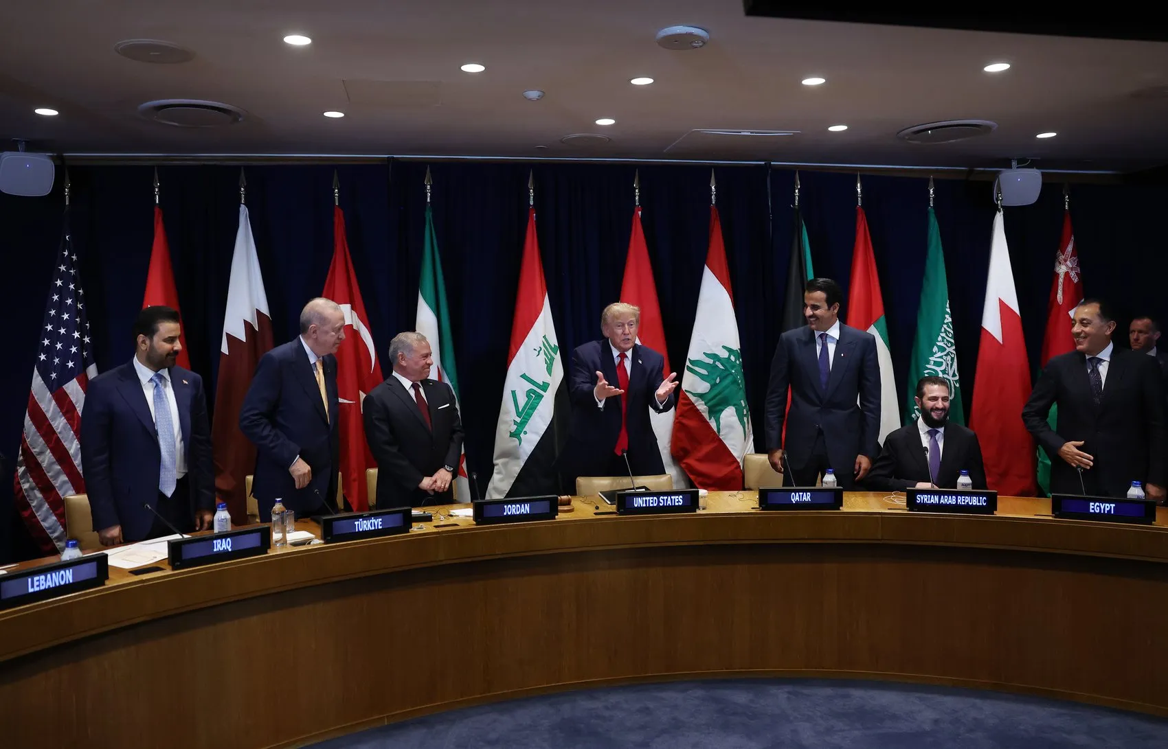 New York'ta kritik diplomasi: Erdoğan Körfez zirvesinde masaya oturdu