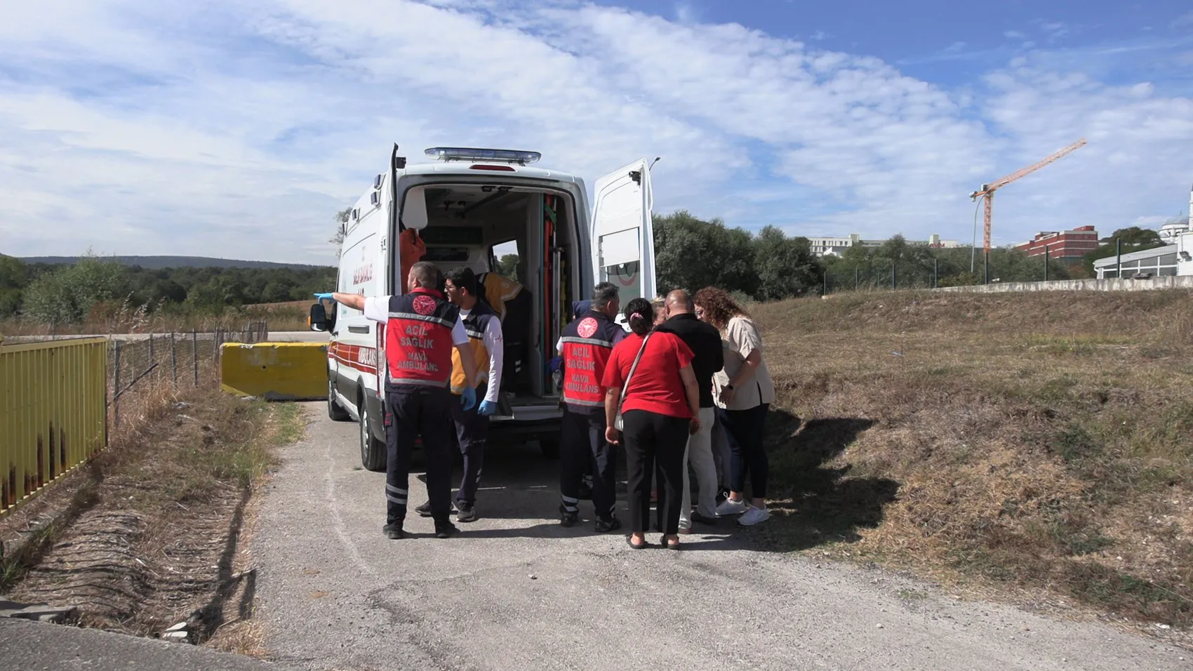 Nişan sevincini yarım bırakan kriz: Genç hasta için gökyüzünde acil seferberlik