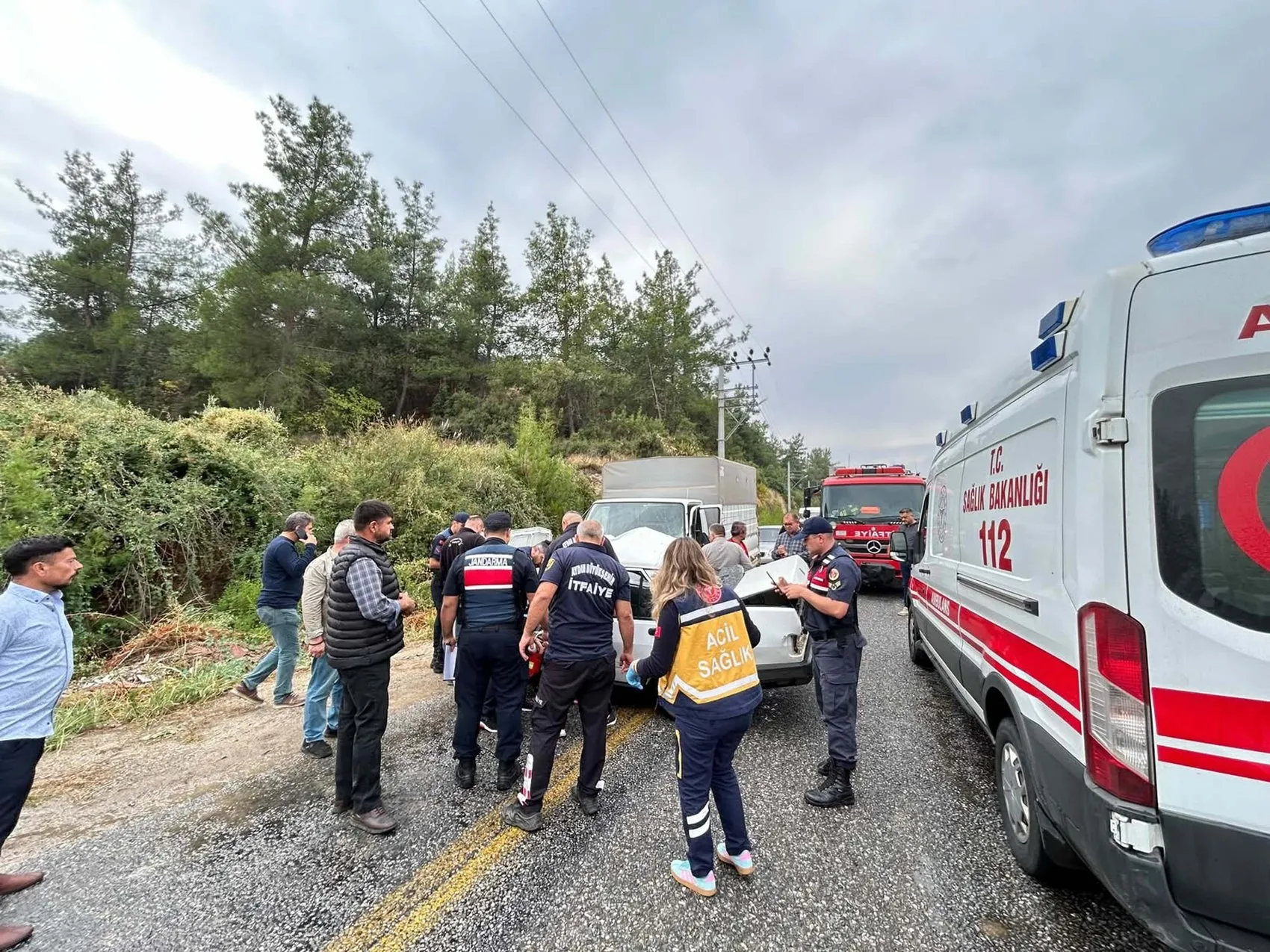 Bozdoğan'da acı bilanço: Baba oğulun yolculuğu trajediyle bitti