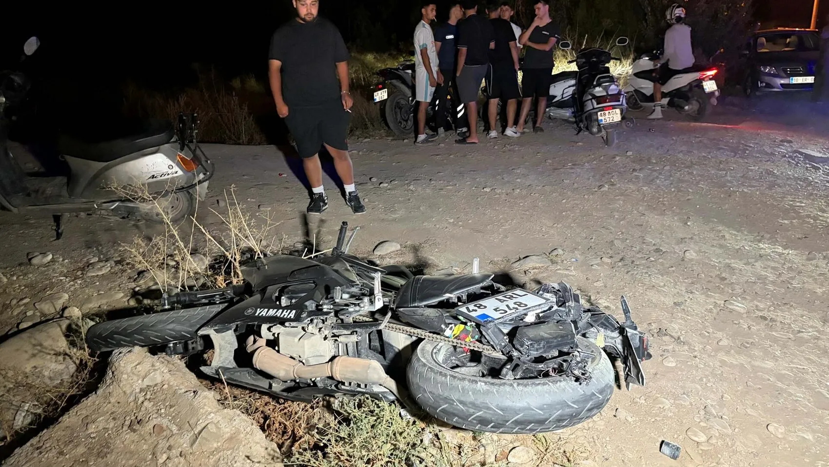 Seydikemer'de gece yarısı dehşeti: İki genç arkadaş hayata veda etti