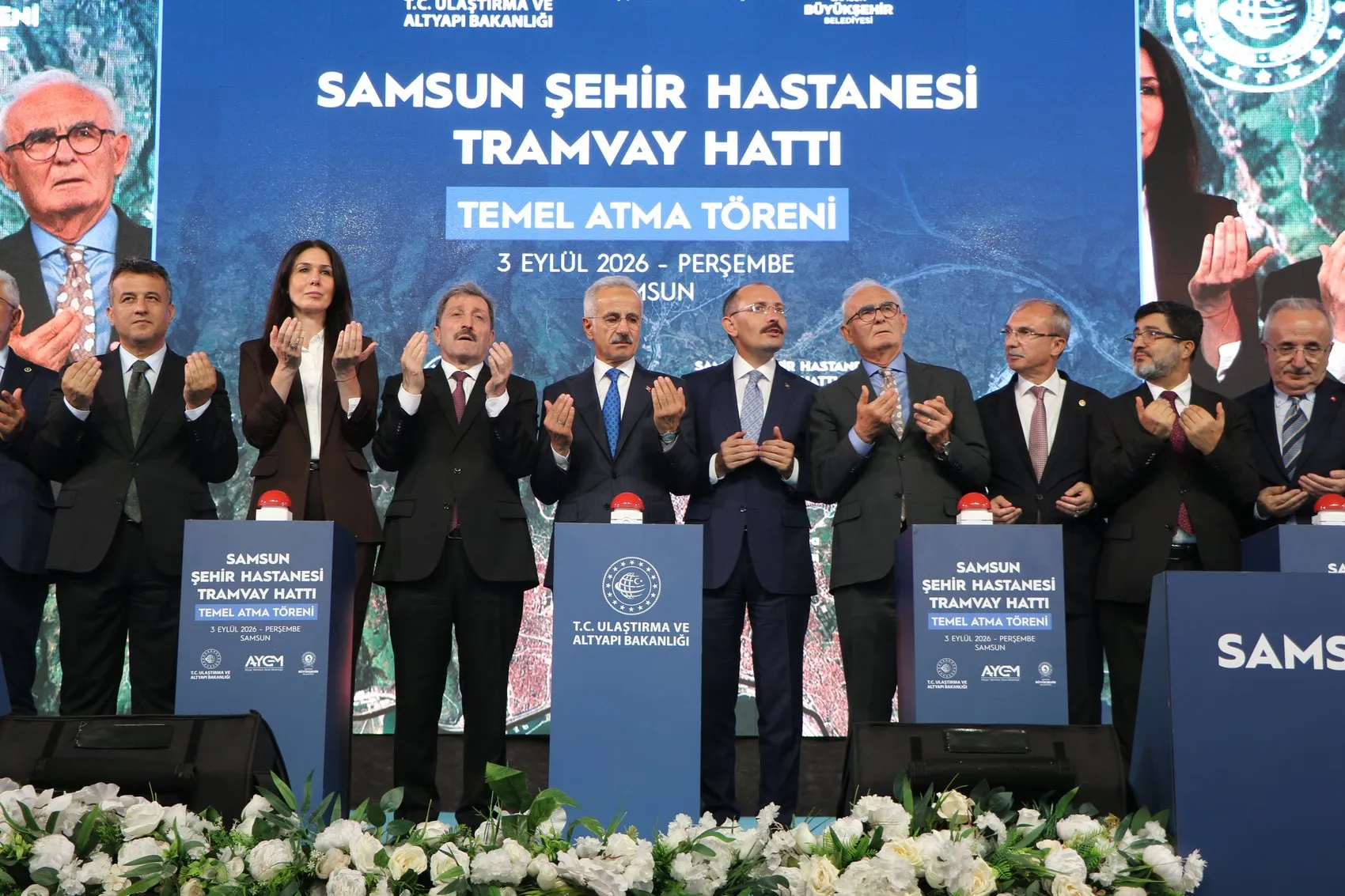 Samsun'da raylı sistem hamlesi: Bakan Uraloğlu'ndan muhalefete hızlı tren yanıtı