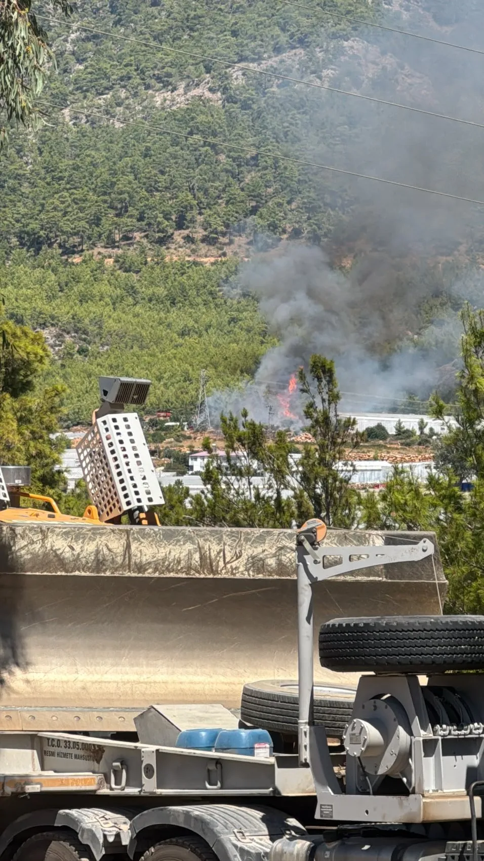 Bozyazı'da korkutan alevler: Ekiplerin zorlu mücadelesi sonuç verdi