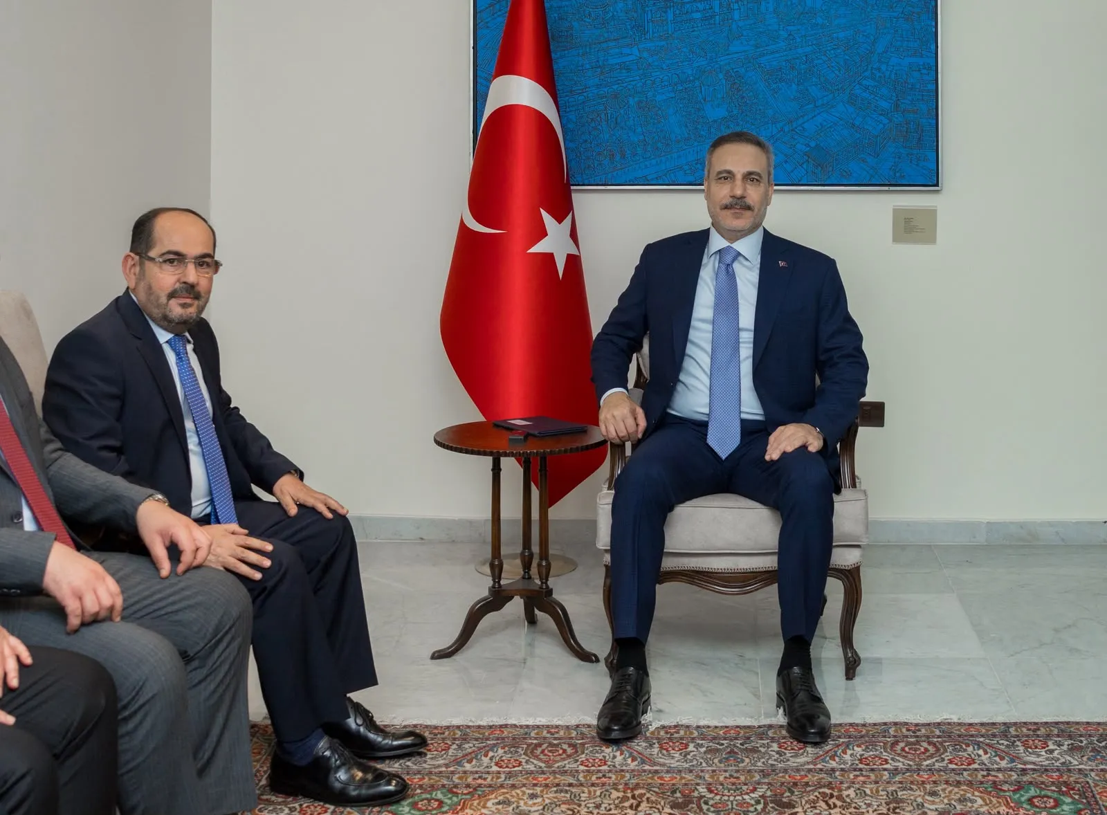 Şam'da kritik temas: Dışişleri Bakanı Fidan'ın gündeminde Türkmen temsilciler vardı