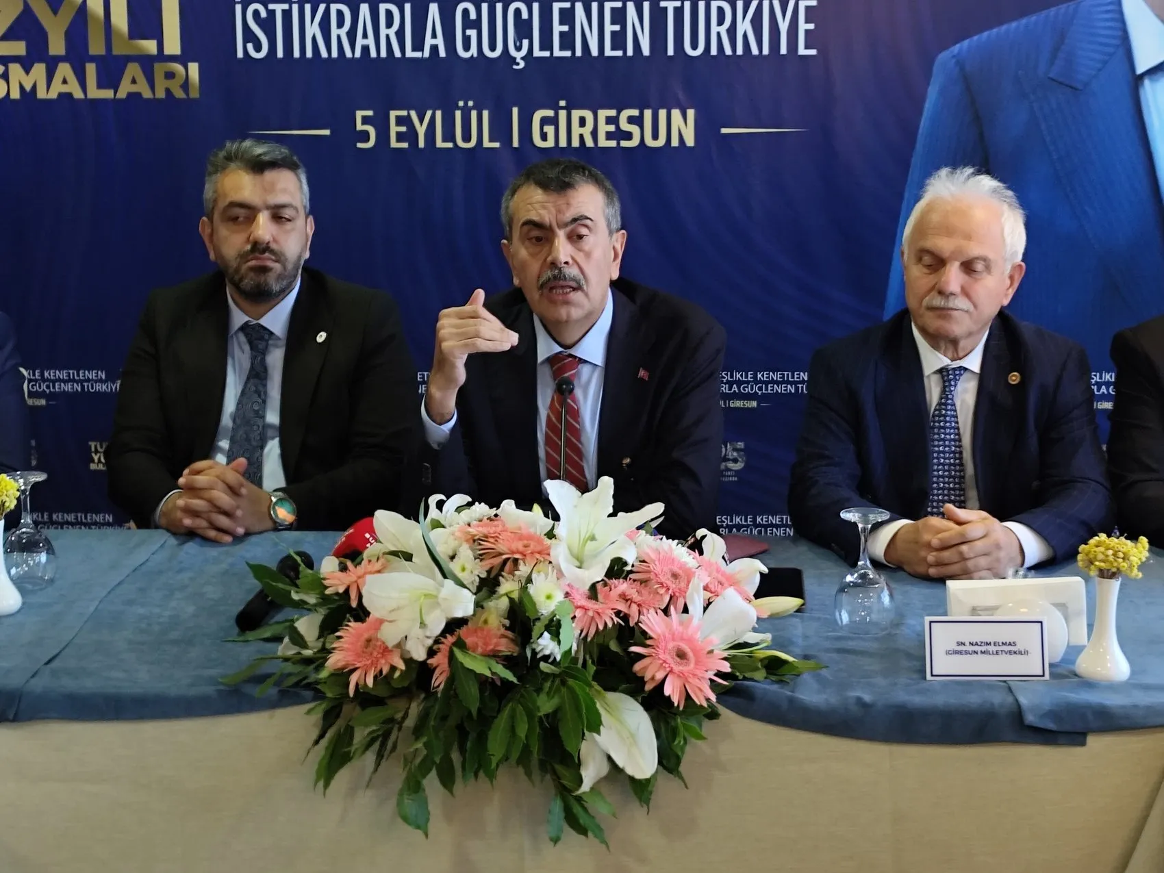 Bakan Tekin'den Giresun'da tarihi çağrı: Milli mücadele ruhuyla kardeşliği yeniden inşa edeceğiz