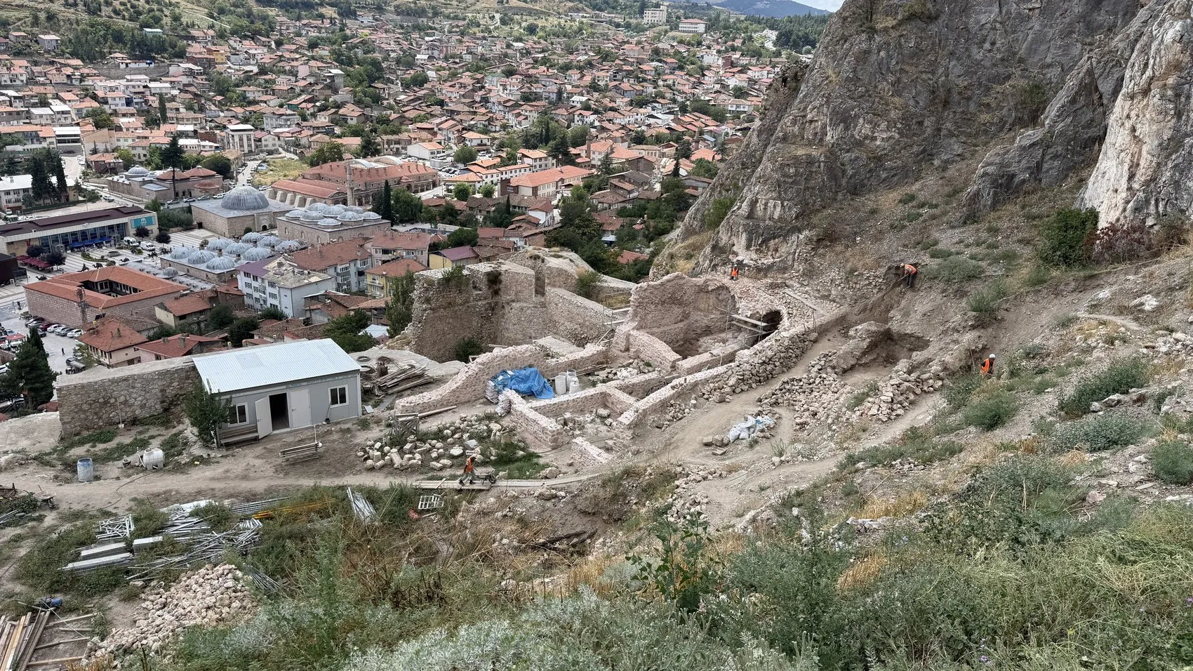 Kazıklı Voyvoda'nın hapsedildiği zindan gün yüzüne çıktı: Tokat Kalesi'nde tarih yeniden yazılıyor