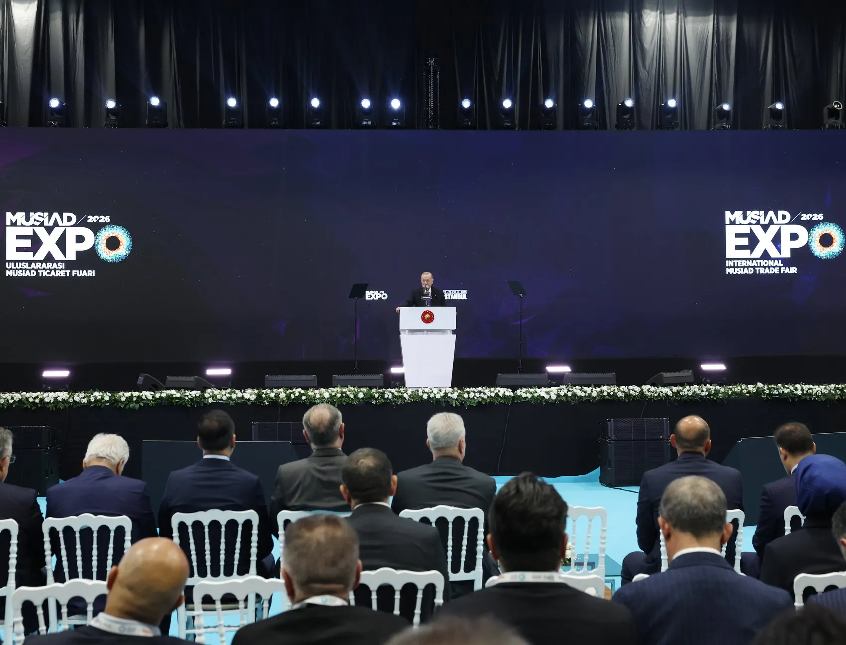 Erdoğan'dan kürsüden dünyaya sert mesaj: Savaş suçlularının yeri BM değil, mahkeme salonlarıdır