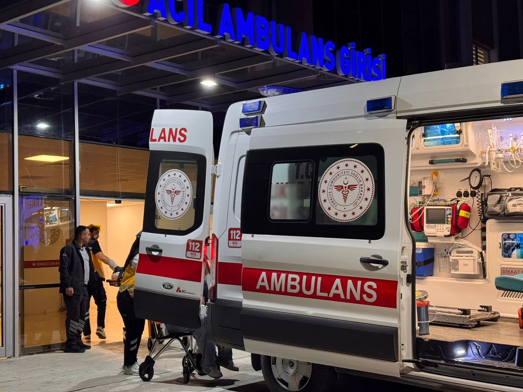 Özbaşı köyünde korkunç kaza: Tarım aracı dereye uçtu