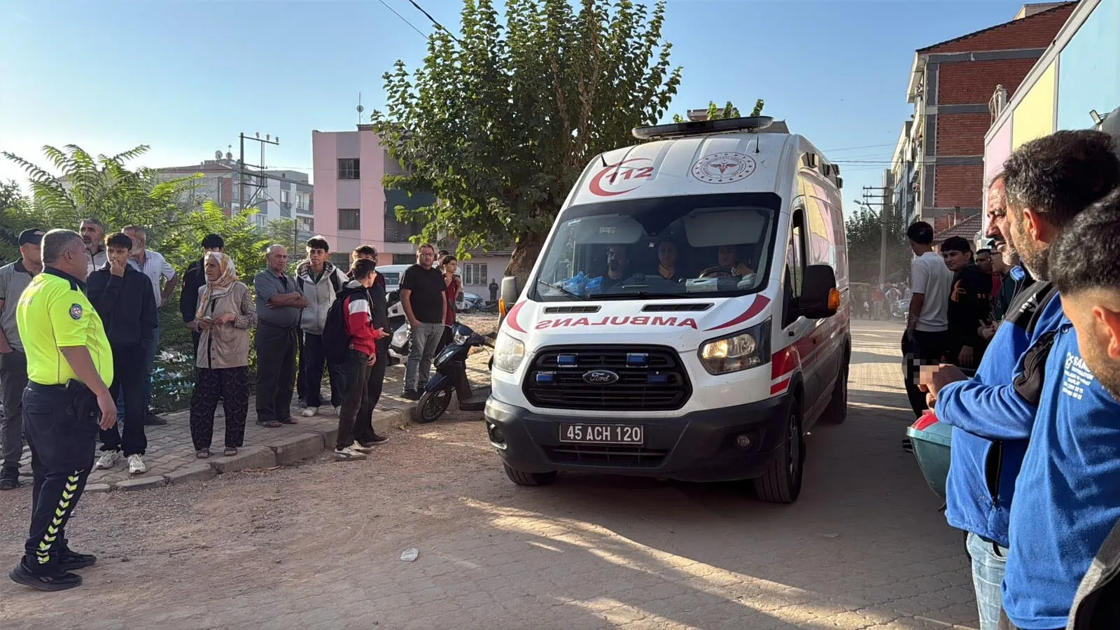 Turgutlu'da okul önünde dehşet anları: Av tüfeğiyle dehşet saçtı