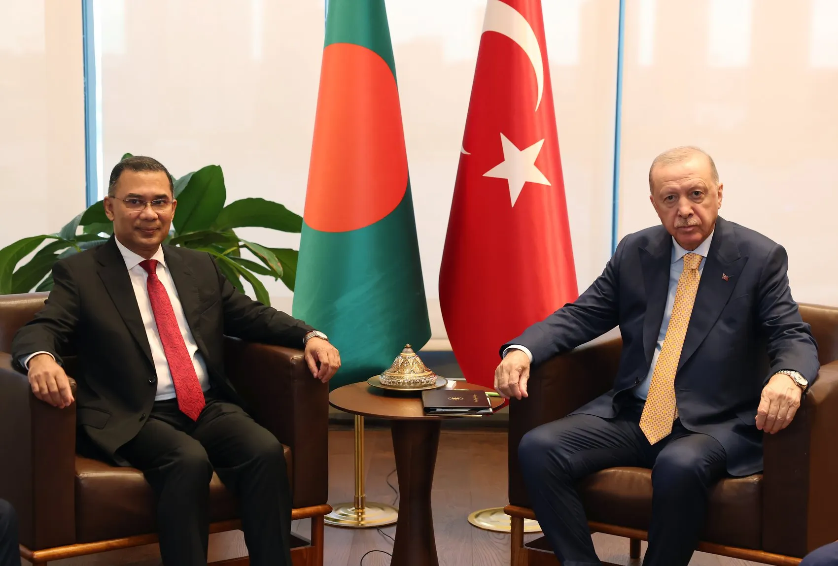 New York'ta Kritik Zirve: Erdoğan ve Rahman Türkevi'nde Buluştu