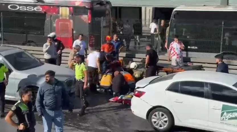 Beylikdüzü D-100 hattında trafik felç: Zincirleme kazada can pazarı