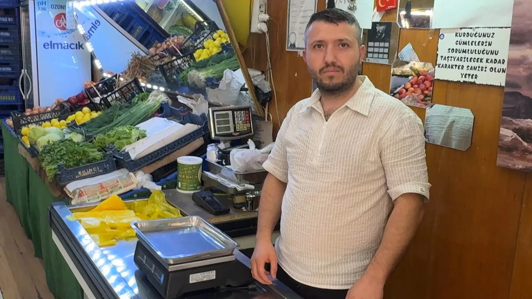 Manavda IBAN oyunu: Ödeme tamam yalanıyla binlerce liralık meyveyi alıp kayıplara karıştı