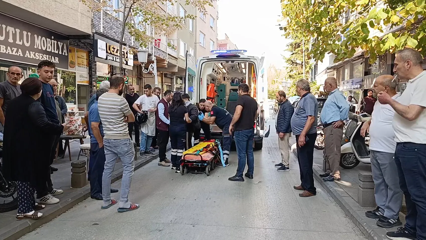 Ehliyetsiz sürüşün bedeli ağır oldu: Motosiklet kazası kamerada