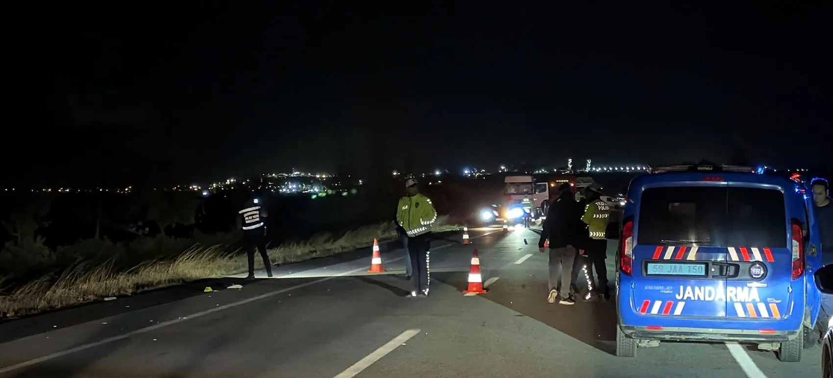 Çorlu'da genç yaşta acı veda: Motosikletli öğrenciye çarpıp kaçtı