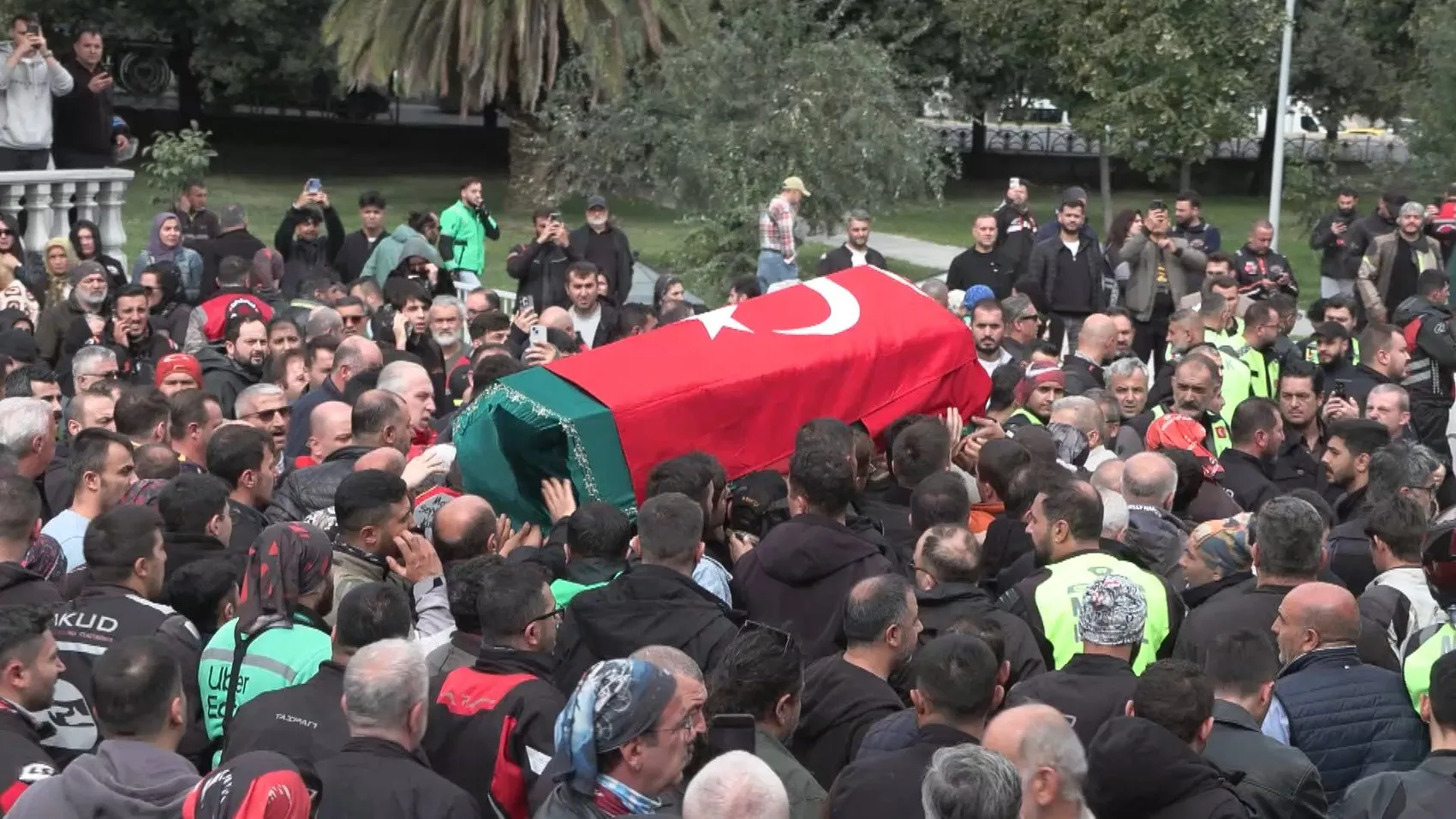 Motosiklet camiasının acı kaybı: Motovlogcu Dayı son yolculuğuna uğurlandı