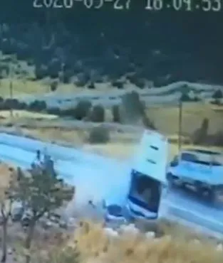 Gaziantep'teki feci kazanın dehşet anları saniye saniye kaydedildi