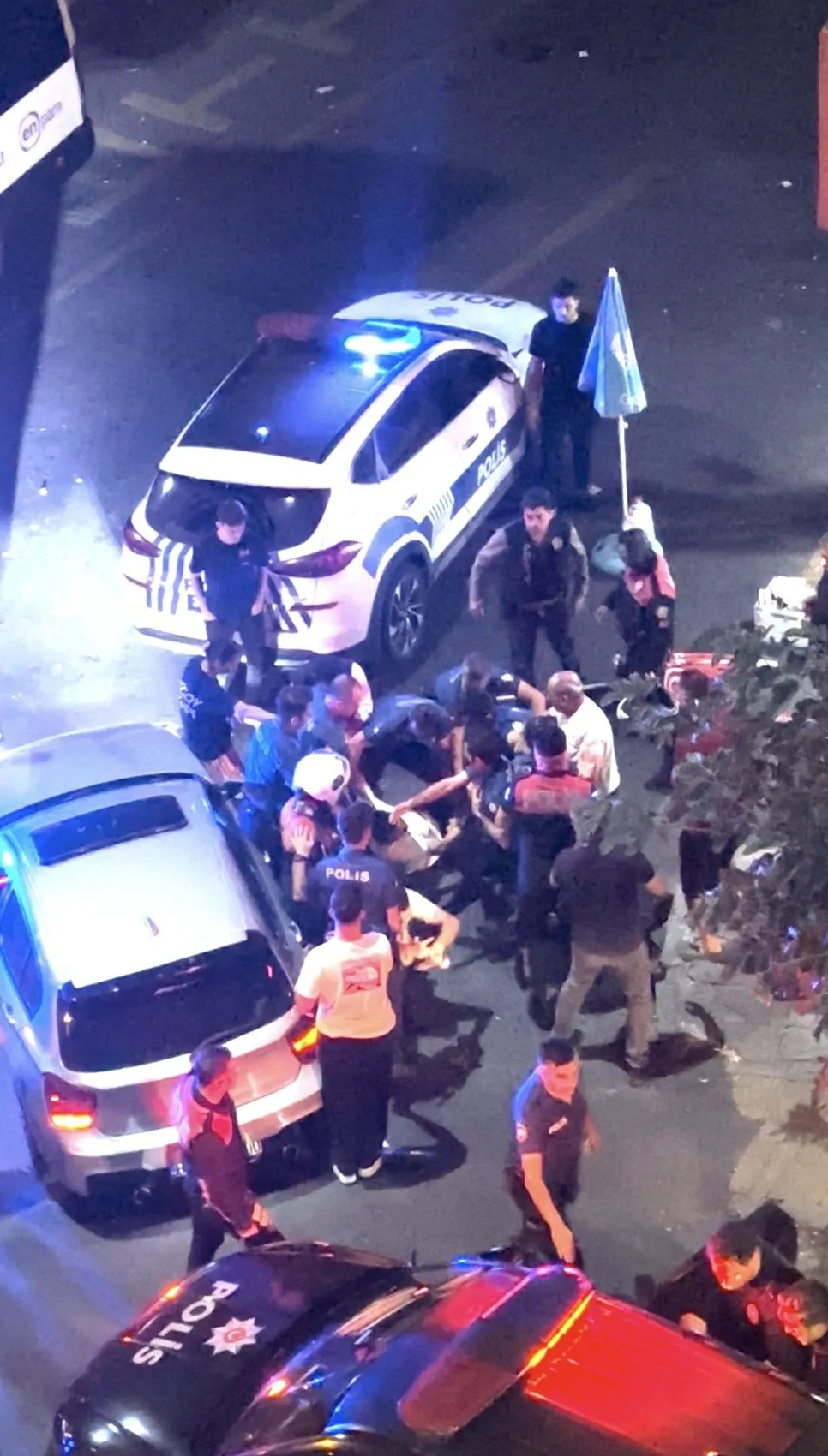 Kağıthane'de taciz dehşeti: Kaçmaya çalışan şüphelileri dron havadan yakalattı