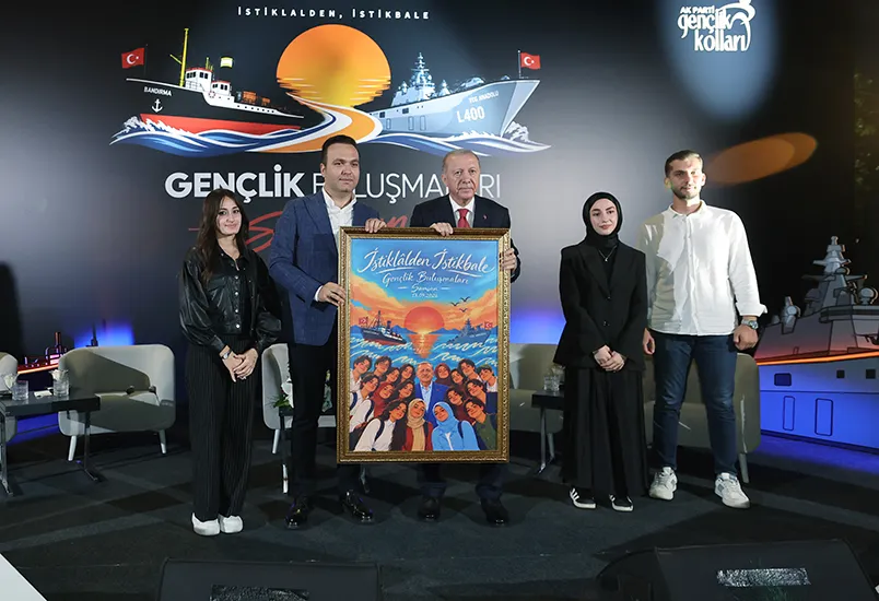 Samsun'da gençlerle buluşan Erdoğan'dan tarihi mesaj: Yarın kaptan köşkünde siz olacaksınız