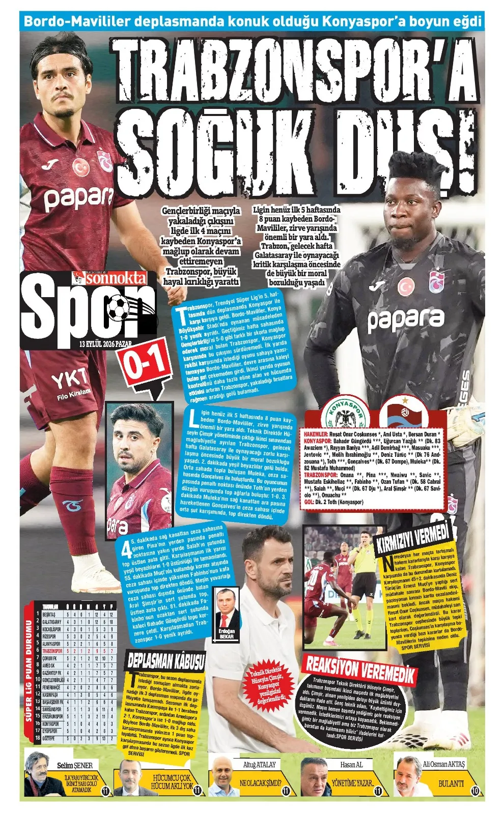 Trabzonspor'un deplasman kabusu: Topa hükmetti ama skoru bulamadı