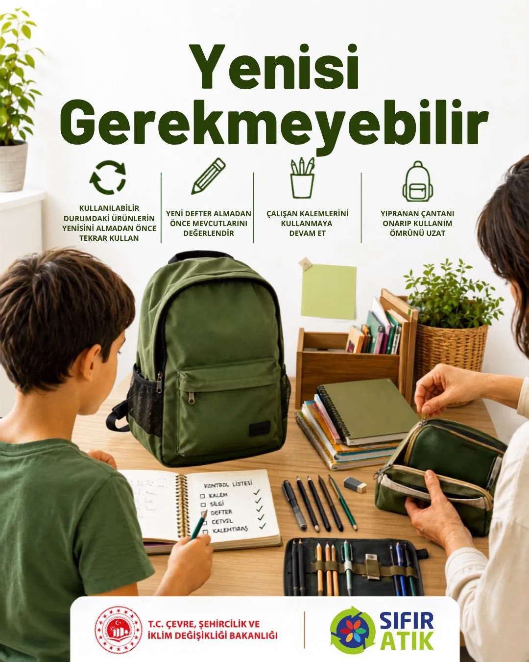 Okullarda yeni dönem başlıyor: Sıfır Atık kahramanları sınıflarda görev başında
