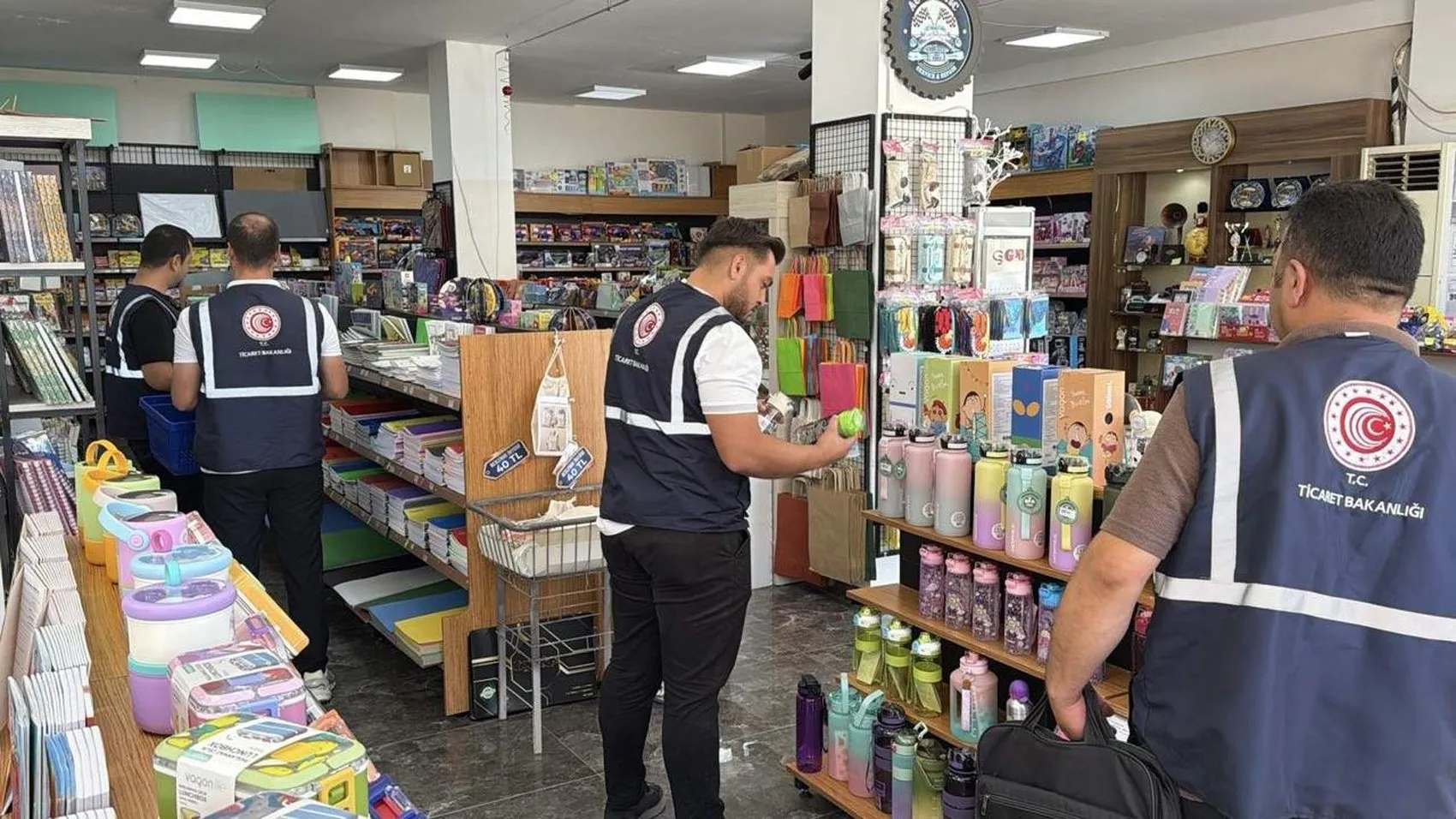 Tekirdağ'da okul alışverişi öncesi sıkı takip: Etiketler mercek altında