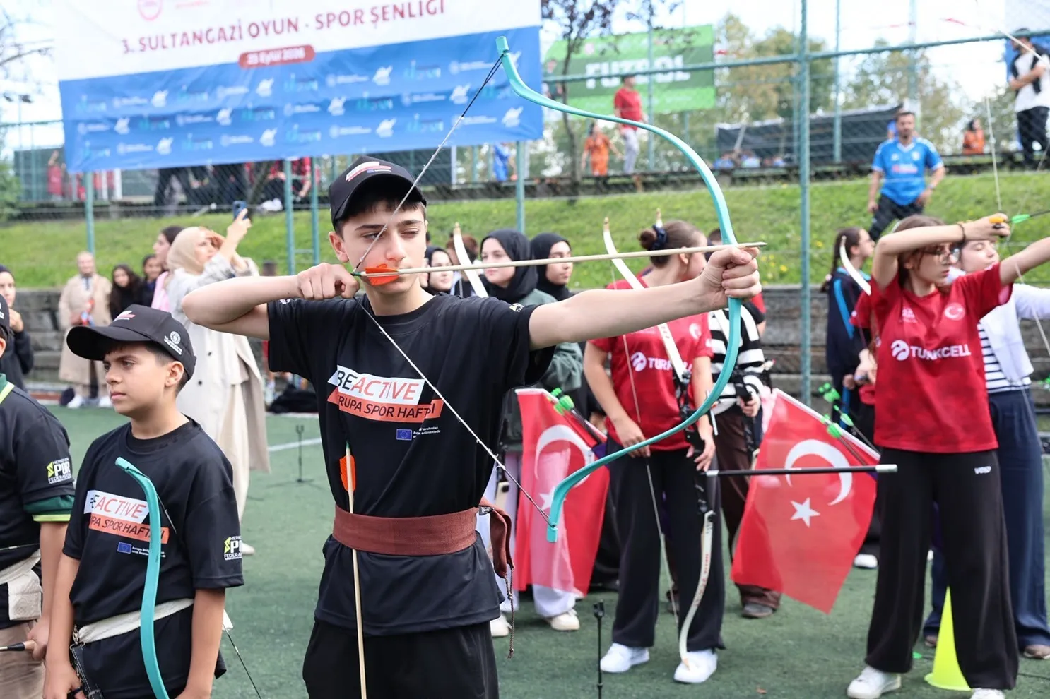 Sultangazi'de dev spor şöleni: Gençler Avrupa'nın zirvesini hedefliyor