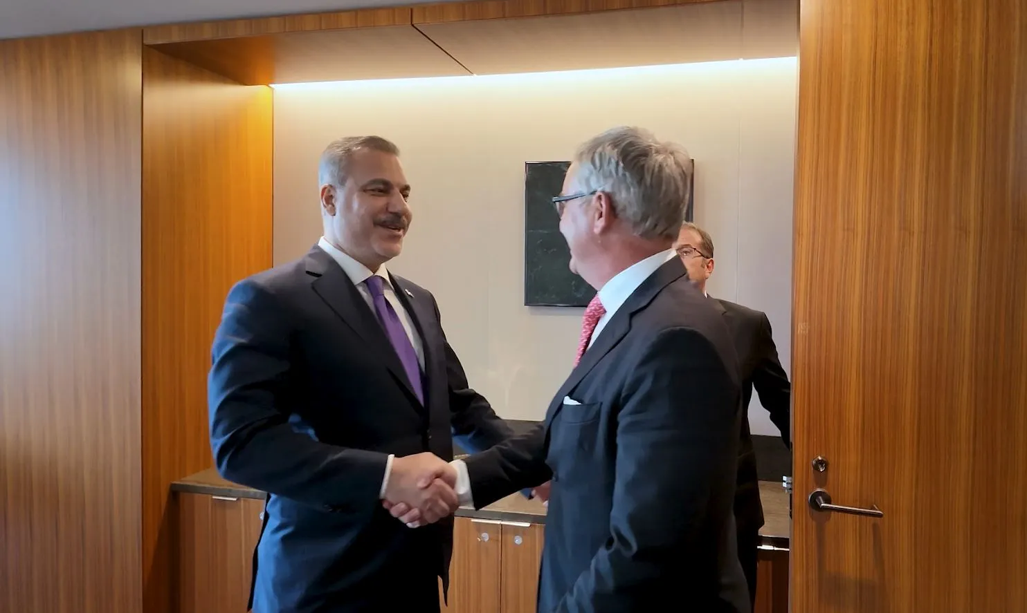 New York'ta kritik diplomasi: Hakan Fidan ve Magnus Brunner masaya oturdu