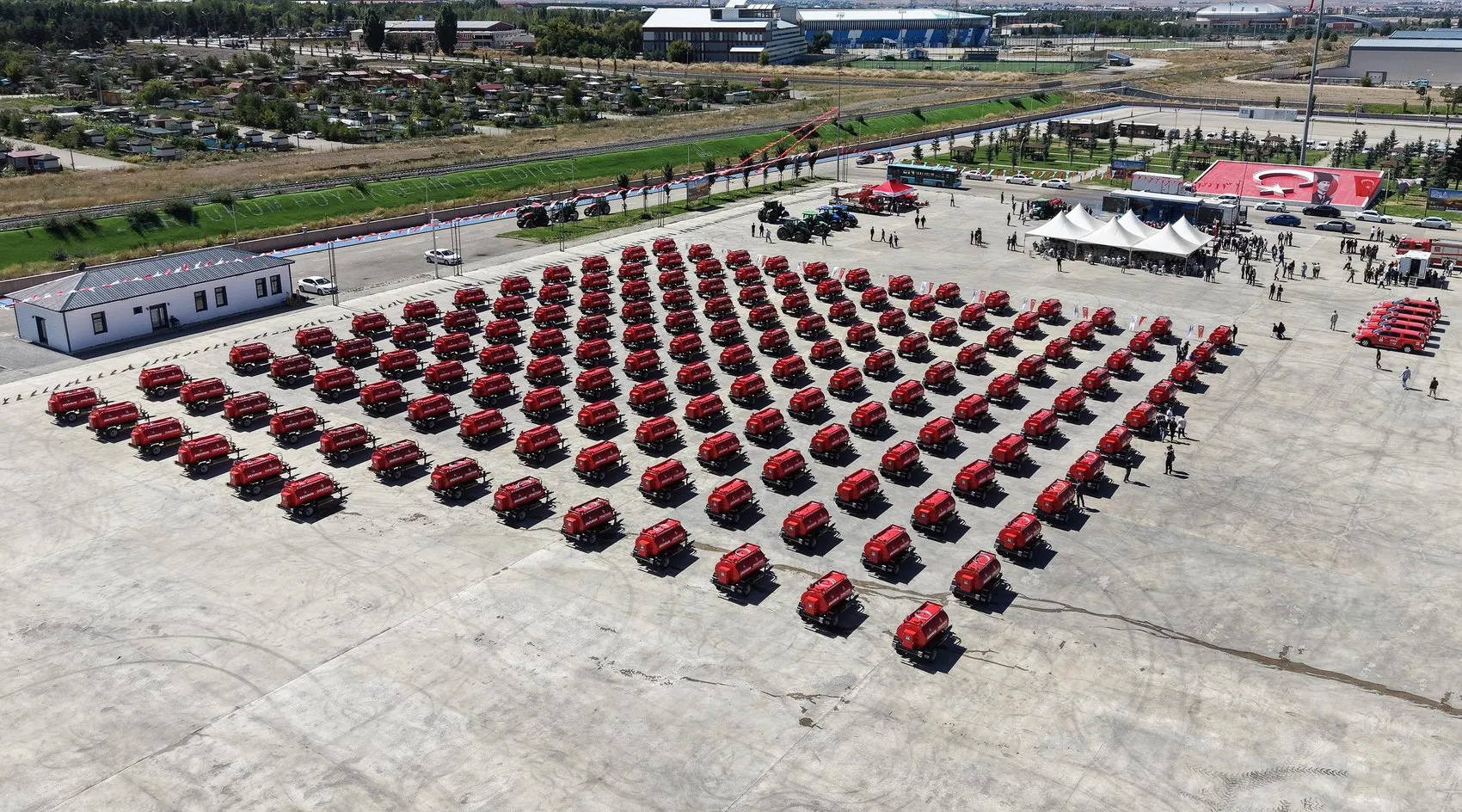 Erzurum'un kırsalında yangın korkusuna karşı 60 milyon liralık dev önlem