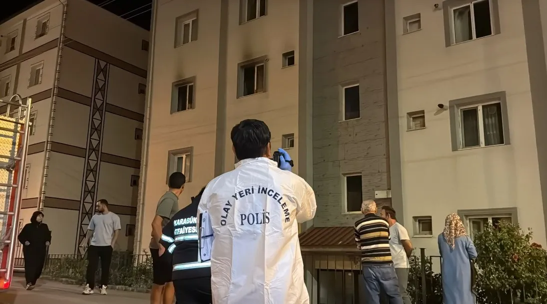 Karabük'te gece yarısı dehşeti: Huzur Apartmanı'nda alevler yükseldi