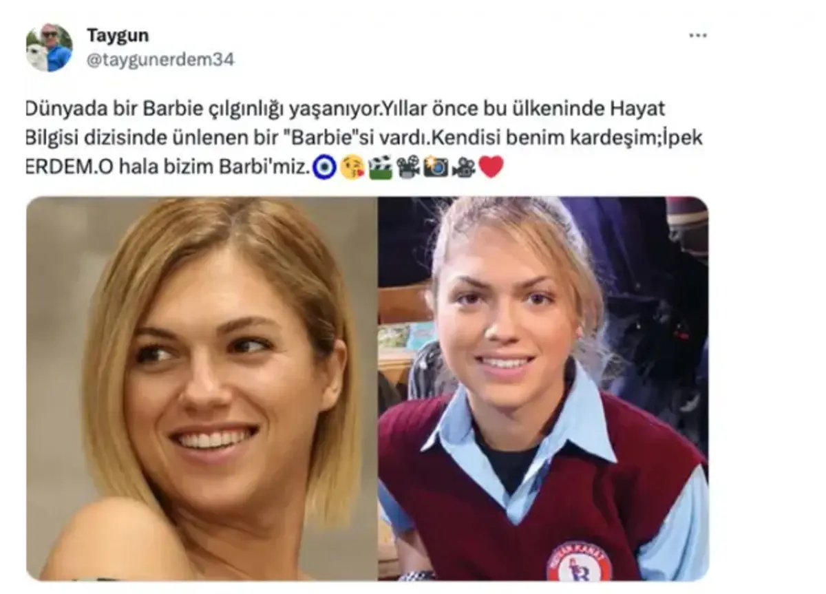 Hayat Bilgisi’nin Barbie Gamze’si Fenerbahçe efsanesinin kardeşi çıktı! Duyanlar şaştı kaldı 3