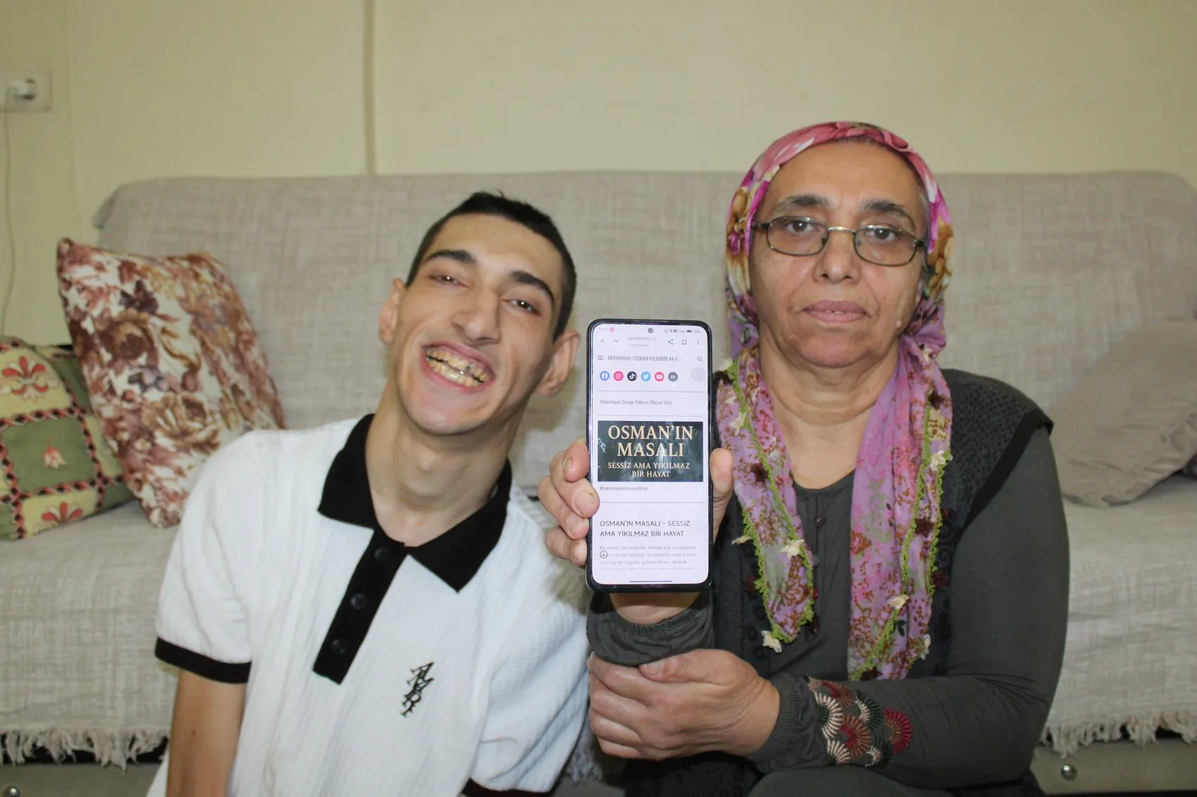 Burnuyla dünyayı yönetiyor: Serebral palsili Osman'ın imkansızlığı aşan büyük hayali