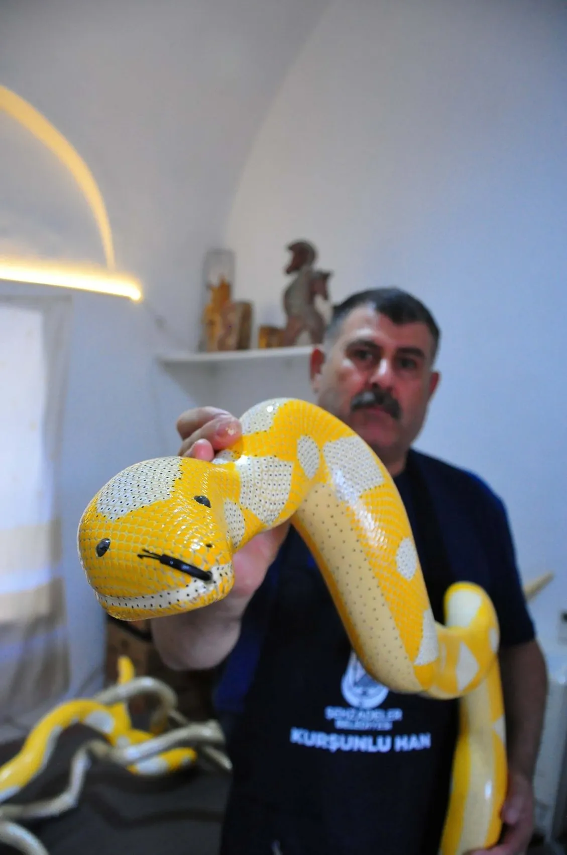 Böbreğini ağabeyine vererek hayata bağladı: Şimdi ise doğanın atıklarını sanat eserine dönüştürüyor