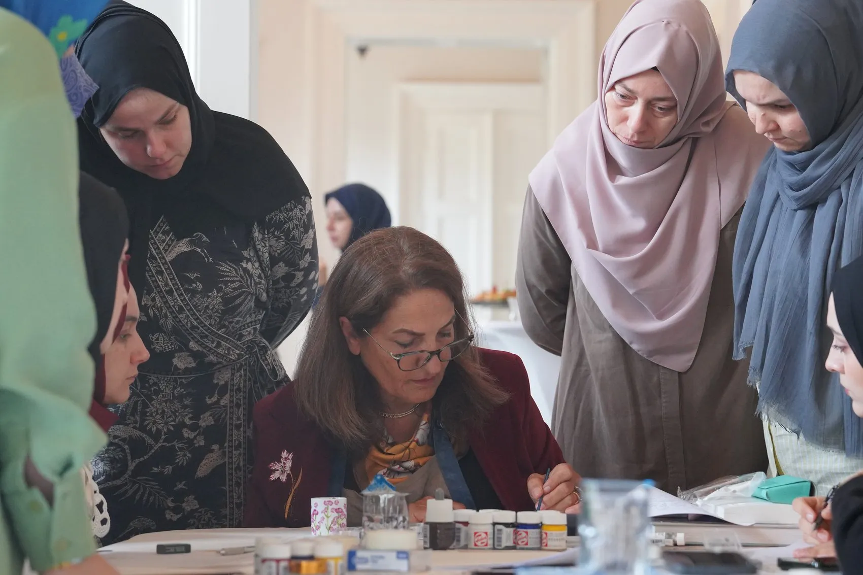 Tophane Kasrı'nda Altın Dokunuş: Gençler Kadim Sanatla Buluştu
