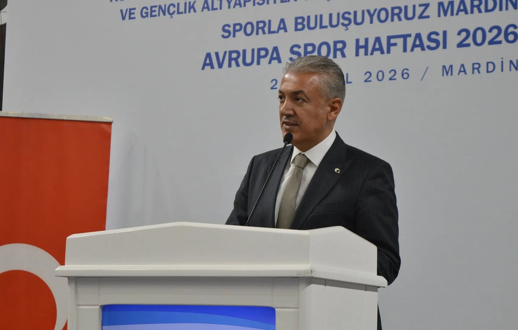Mardin'de Sporun Birleştirici Gücü Avrupa Spor Haftası ile Taçlandı