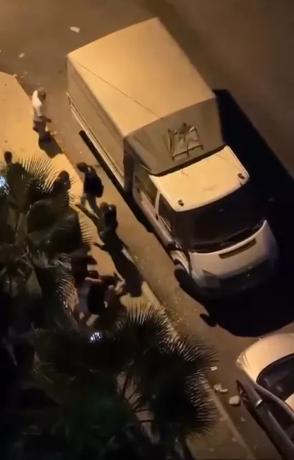 Sümer Mahallesi'nde dehşet anları: Sokak ortasında kadına şiddet kamerada