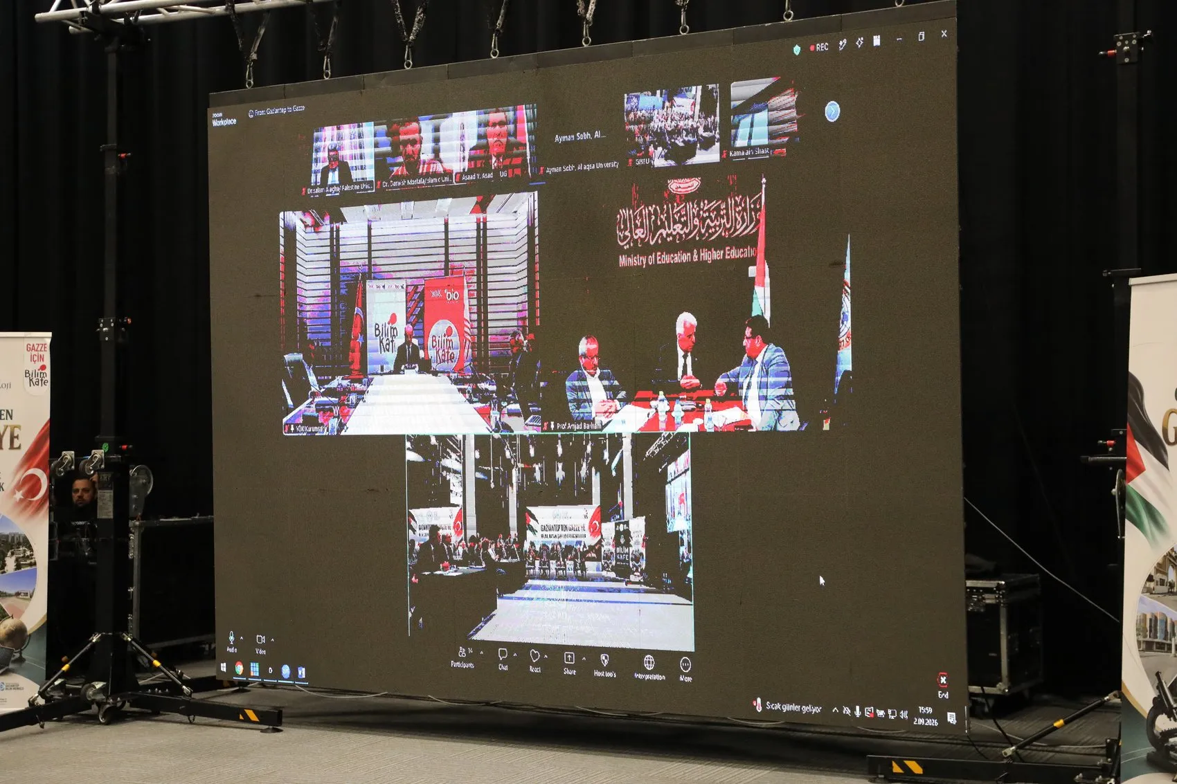 Gaziantep'ten Gazze'ye uzanan akademik köprü: Bilim dünyası zulme karşı tek yürek oldu