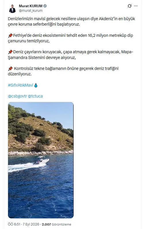 Akdeniz'in derinliklerinde dev temizlik operasyonu: Dip çamuruna karşı teknolojik kalkan