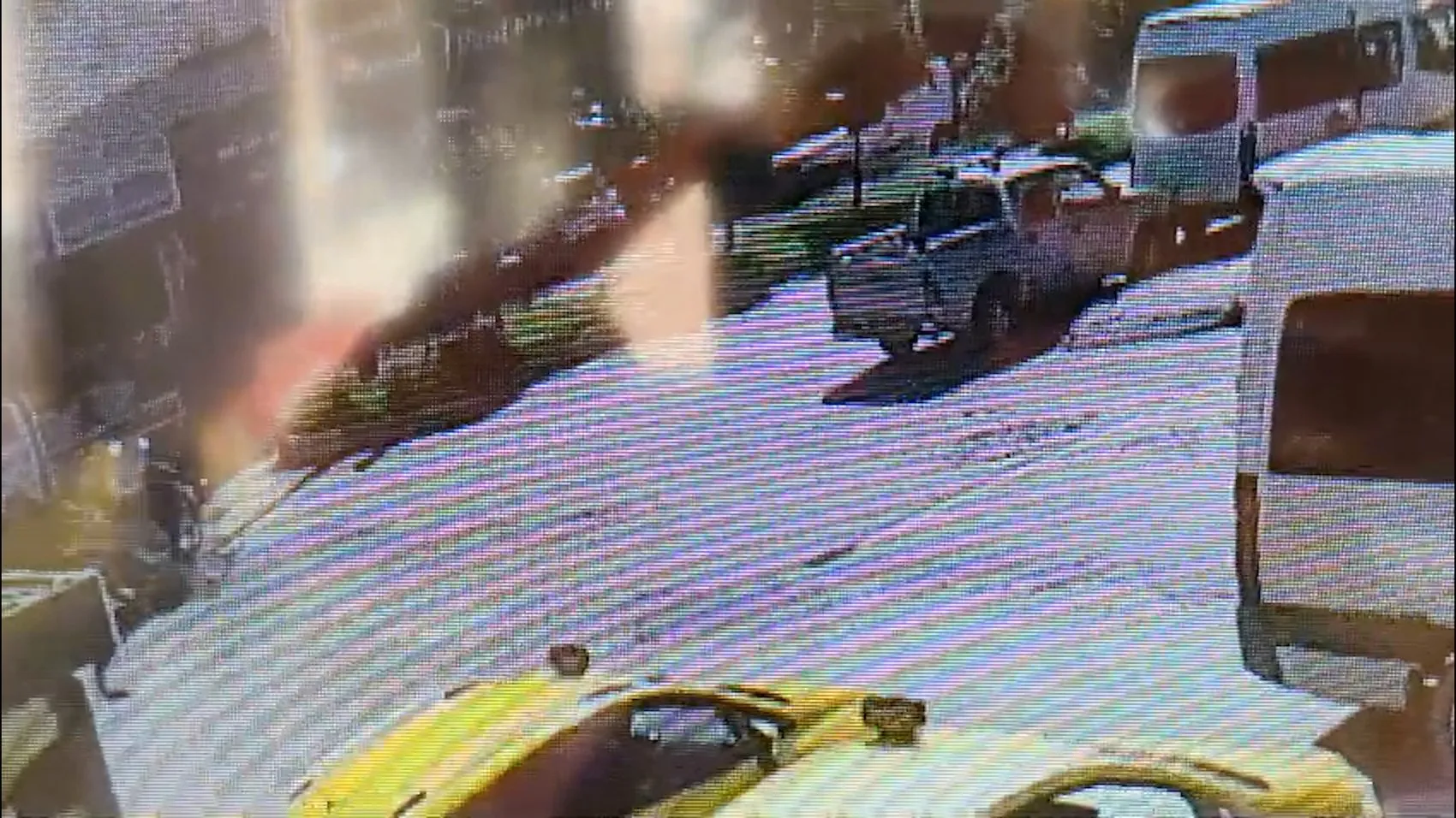 Pazar'da motosikletlerin kafa kafaya çarpıştığı o anlar kamerada