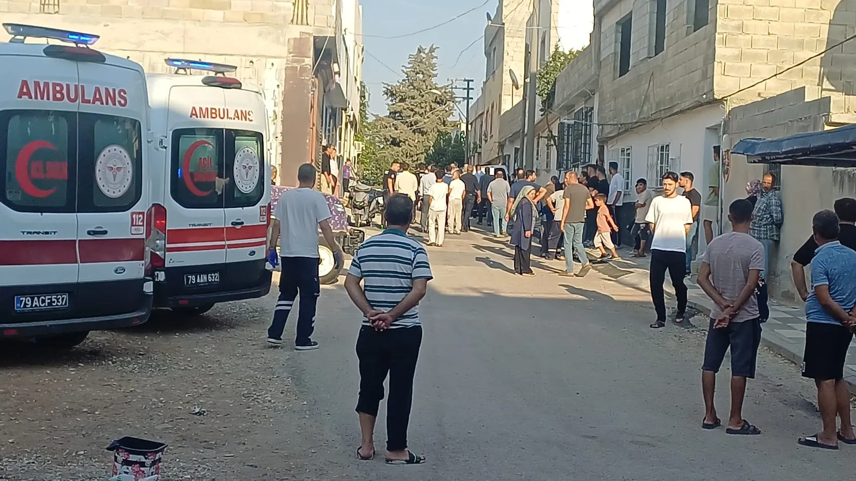 Kilis'te komşular arasındaki gerilim kanlı bitti: 4 yaralı