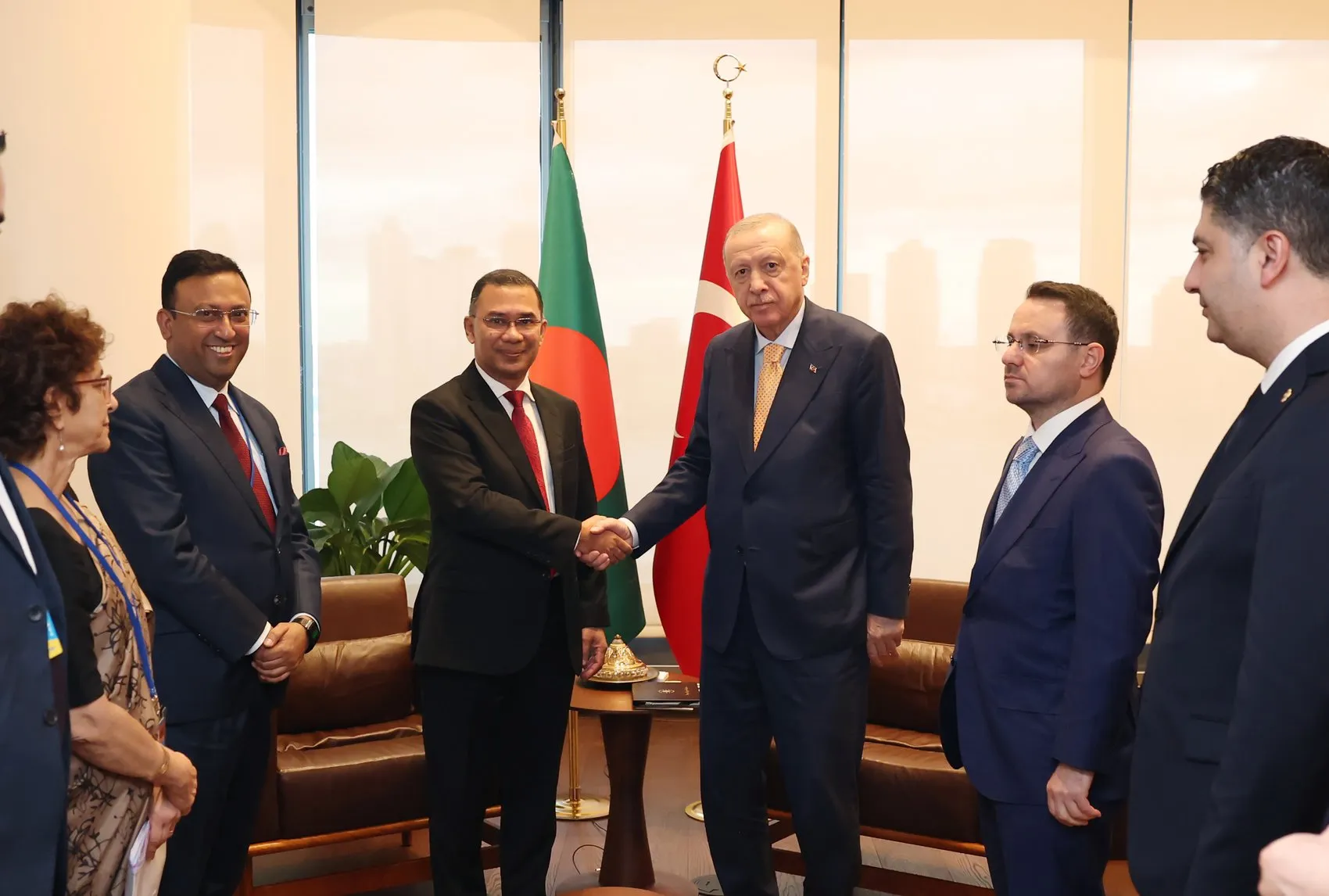 New York'ta Kritik Zirve: Erdoğan ve Rahman Türkevi'nde Buluştu