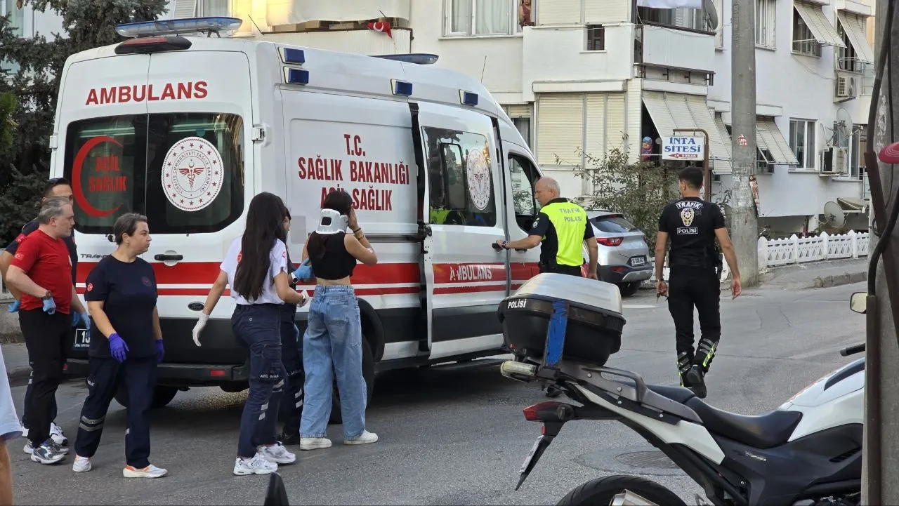 Mudanya'da akşam trafiğinde motosiklet dehşeti: İki kişi hastanelik oldu