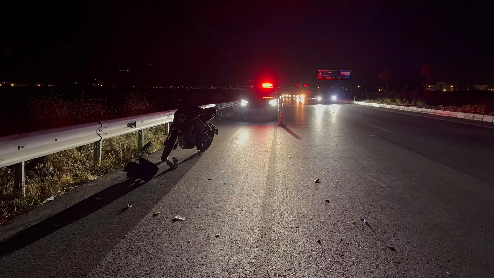 İznik'te gece yarısı hız tutkusu hastanede bitti