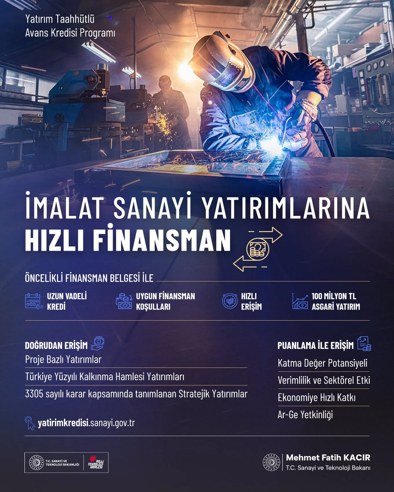 Sanayicinin finansman yüküne yeni çözüm: Yatırımlarda hızlı kredi dönemi başlıyor