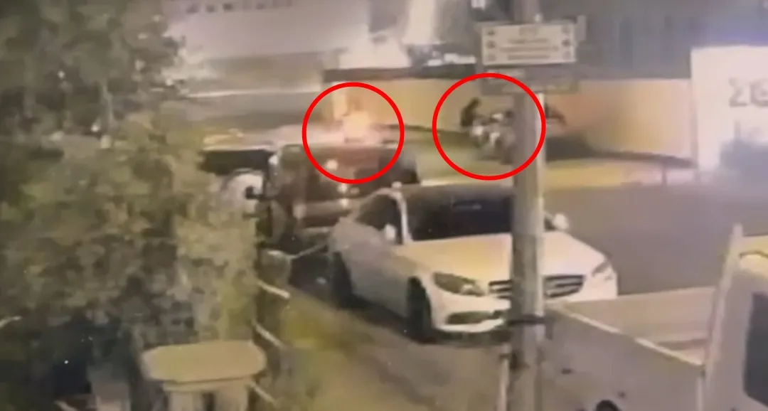 Batman'da gece yarısı dehşeti: Otomobili ateşe verip kaçtılar