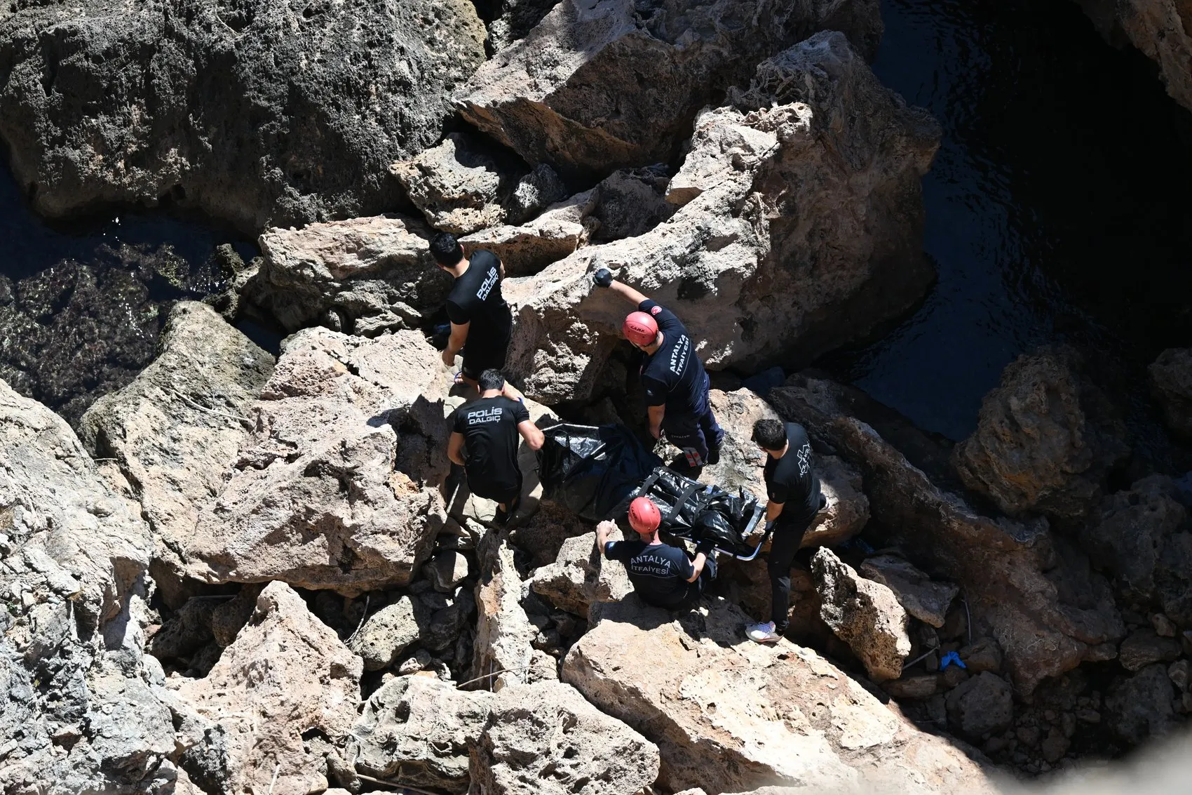 Kayıp kadının izini ailesi sürdü: Falezlerdeki acı son
