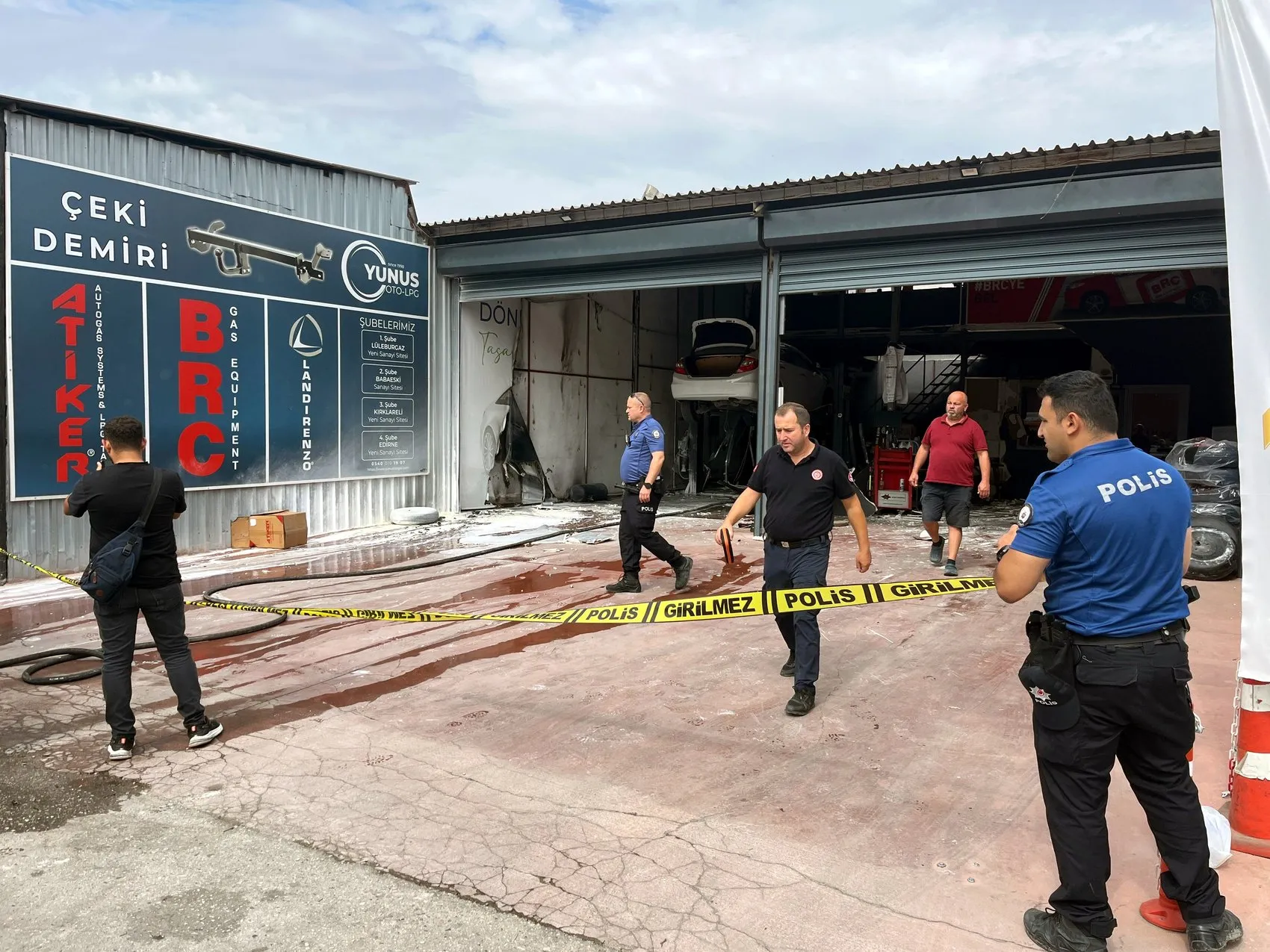 Edirne'deki sanayi sitesinde korkutan patlama: LPG tankı bakımı faciayla bitti