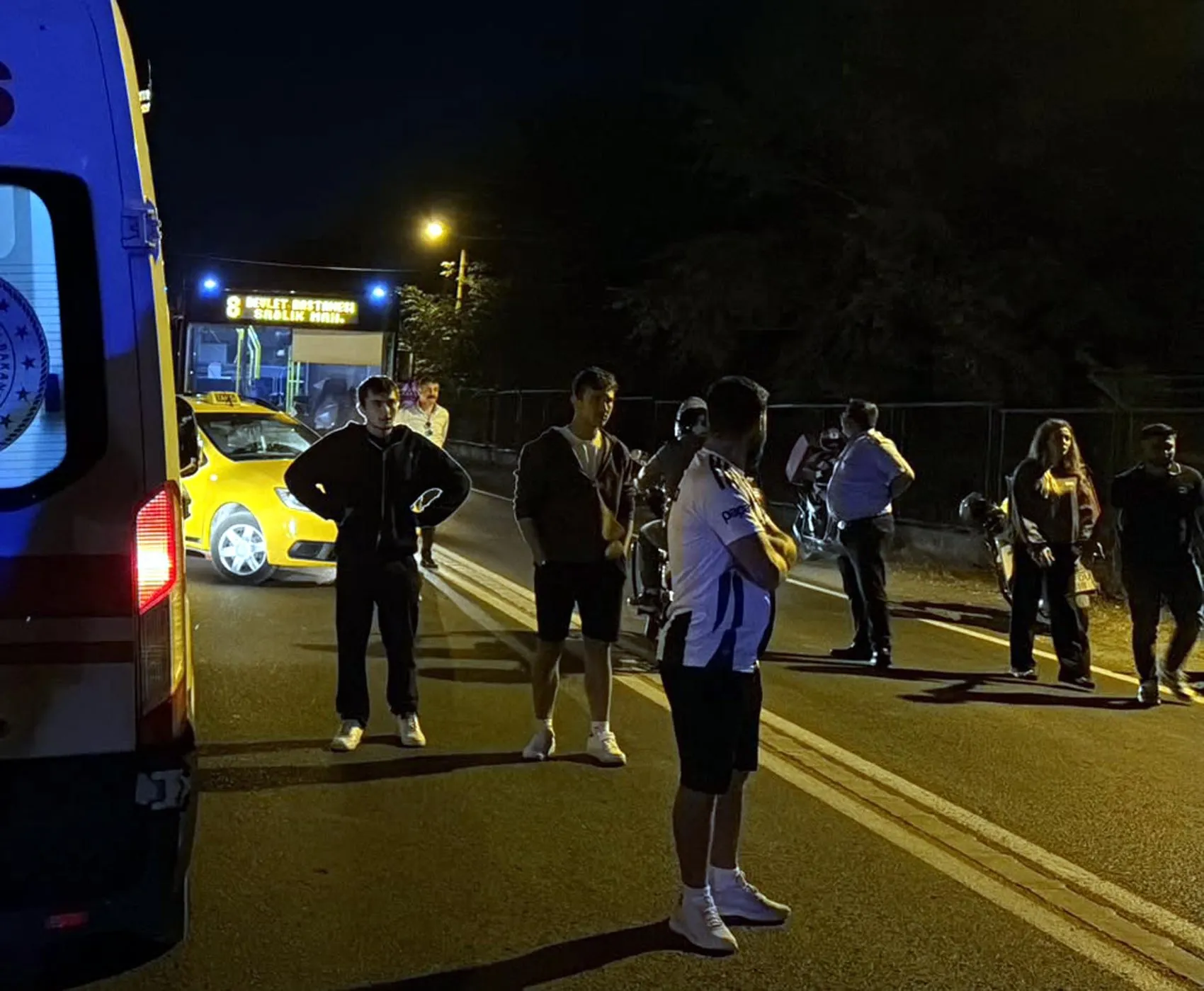 Çorlu'da gece yarısı acı kaza: 19 yaşındaki genç motosiklet sürücüsü hayatını kaybetti