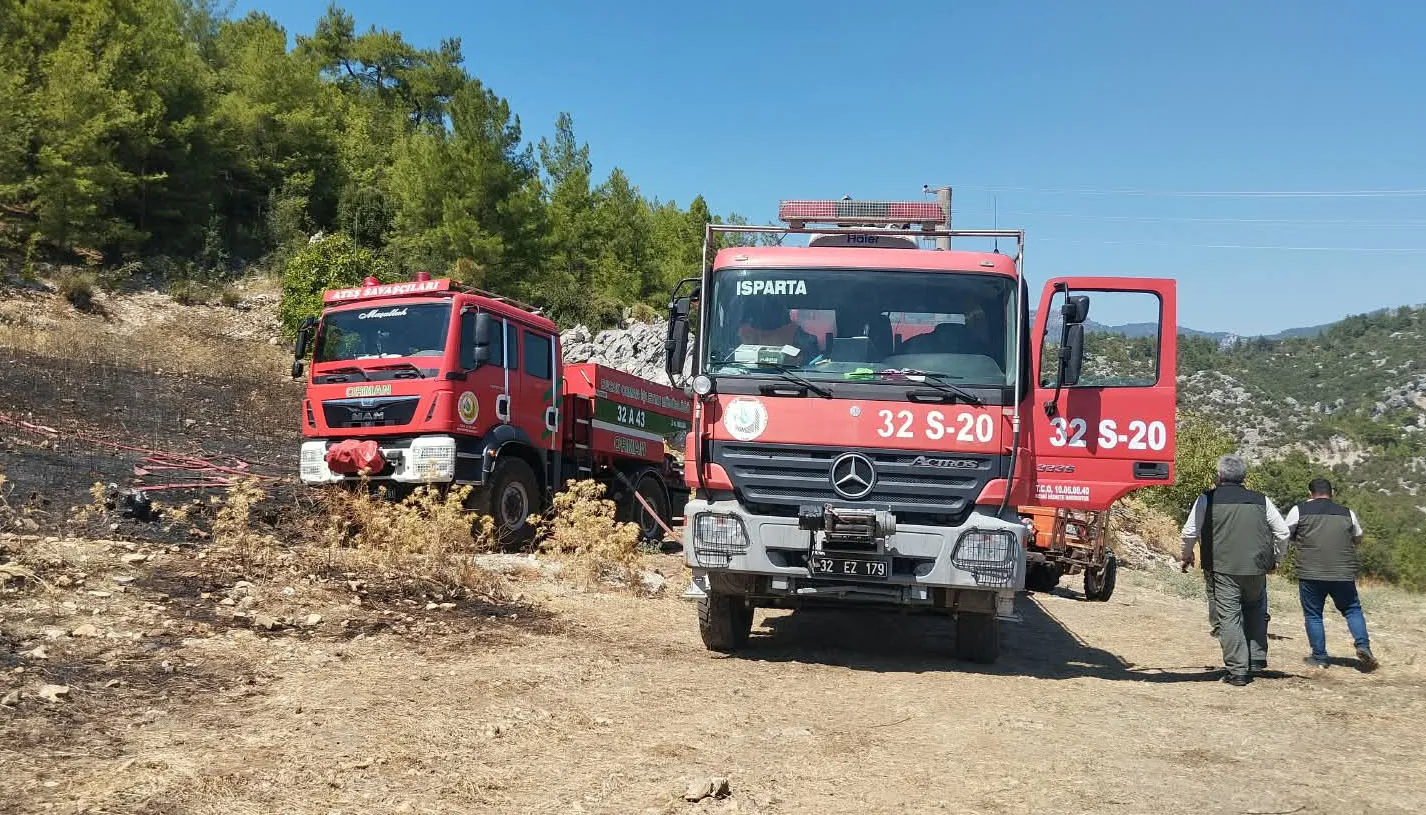 Burdur'da orman alarmı: Alevler köyleri tehdit ediyor